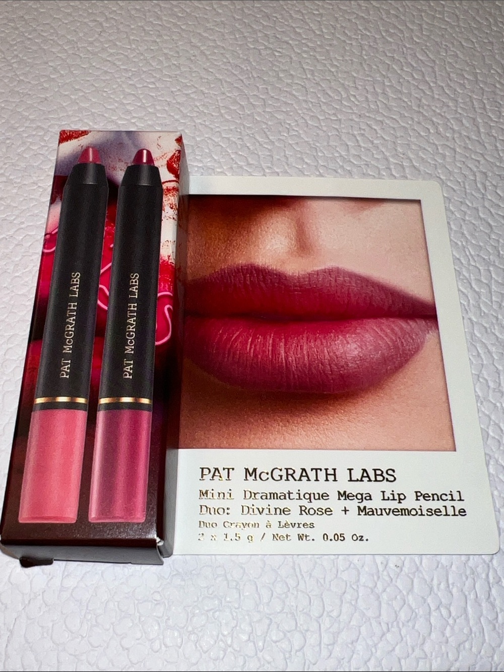 Pat McGrath Mini Dramatique Mega Lip Pencil Duo